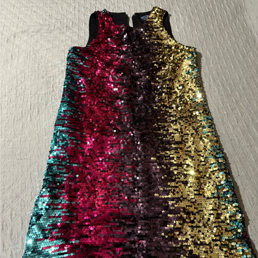 Colorful Sequin Dress